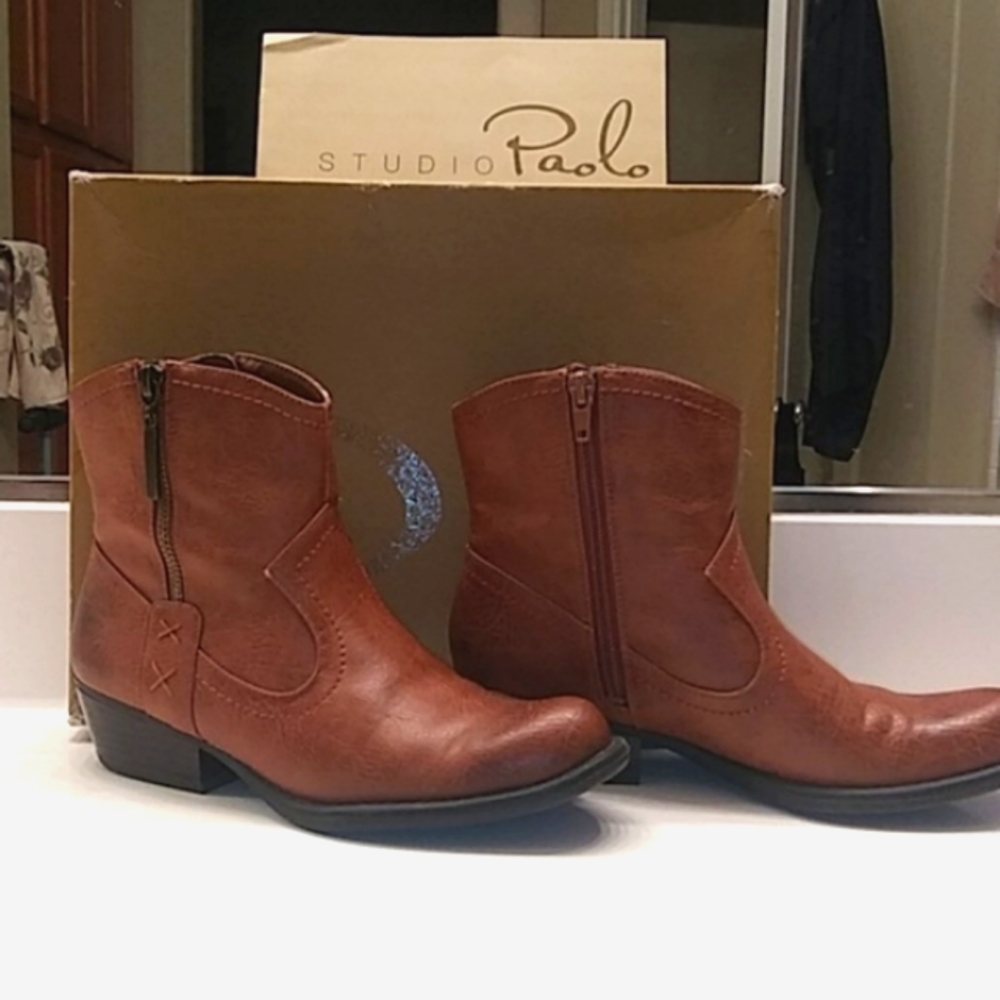 🆕Western Ankle 👢Boots